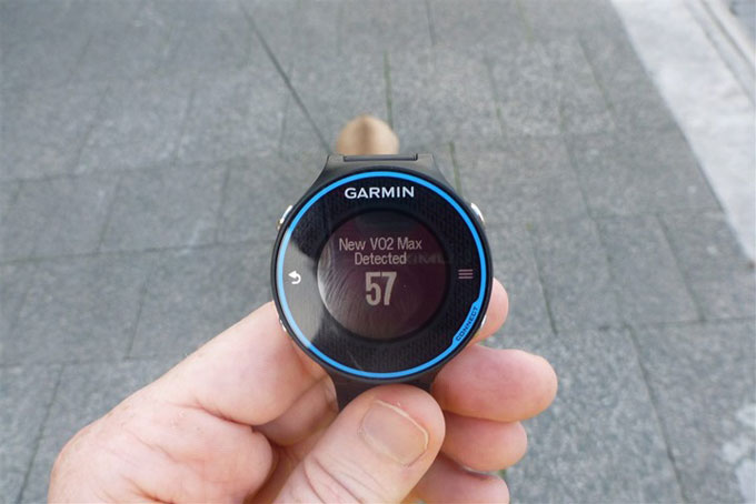 измерение vo2 max при помощи трекера garmin