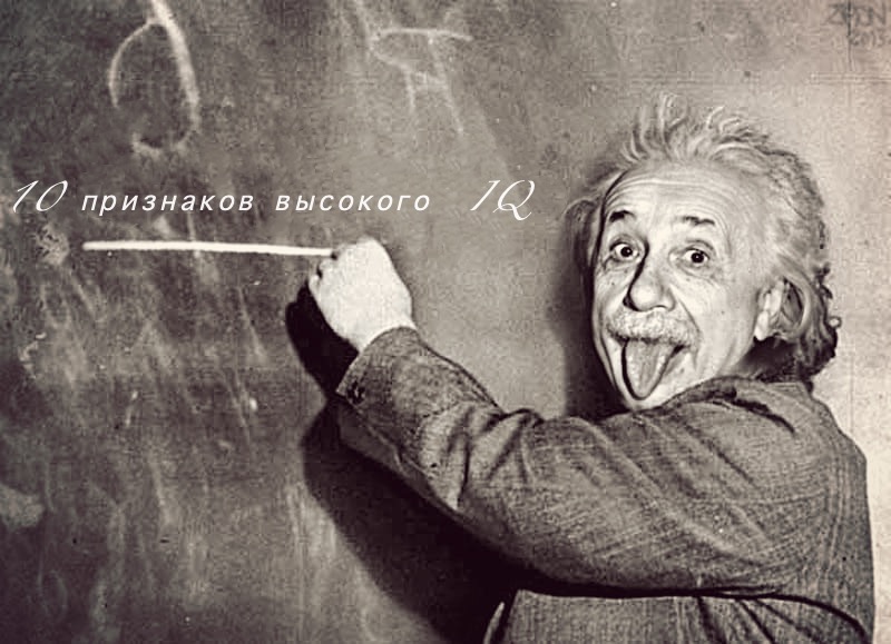 Признаки высокого IQ