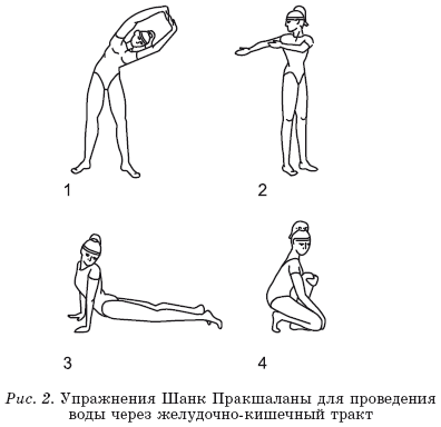 Упражнения для очищения пищеварительного тракта